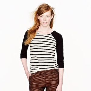 J. Crew Raglan sailor top